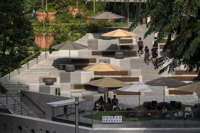 BIM建筑|郁郁葱葱的城市花圃：Design Orchard 孵化器 / WOHA