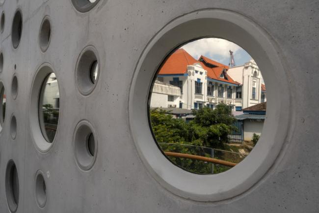 BIM建筑|郁郁葱葱的城市花圃：Design Orchard 孵化器 / WOHA