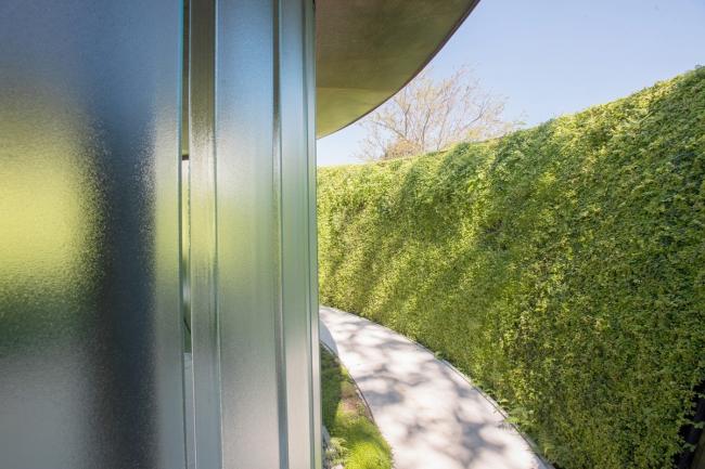 BIM建筑|无宗教的私家星期堂，半地下的冥想空间 / BNKR