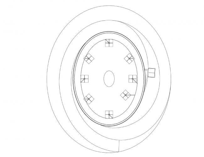 BIM建筑|无宗教的私家星期堂，半地下的冥想空间 / BNKR
