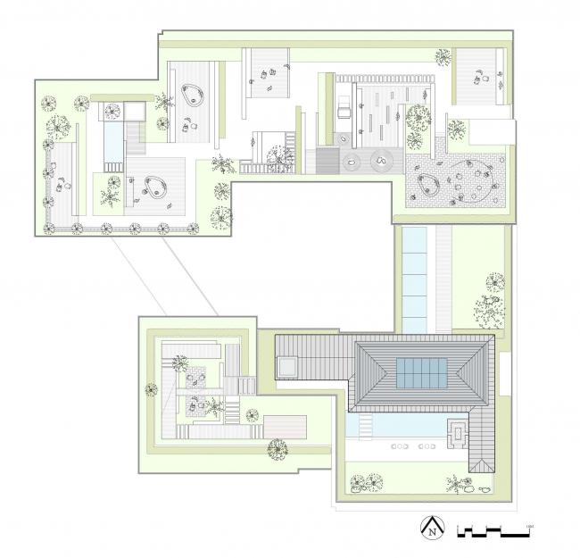 BIM建筑|上海屋上三间 / 致正建筑工作室