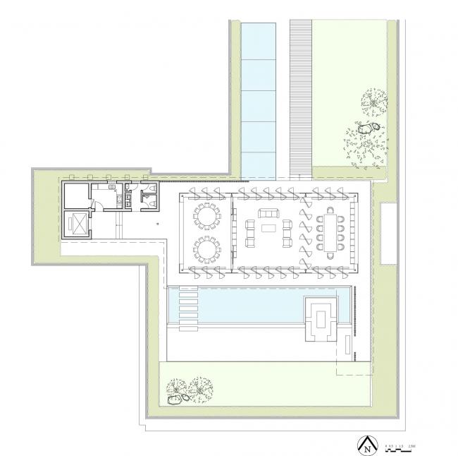 BIM建筑|上海屋上三间 / 致正建筑工作室