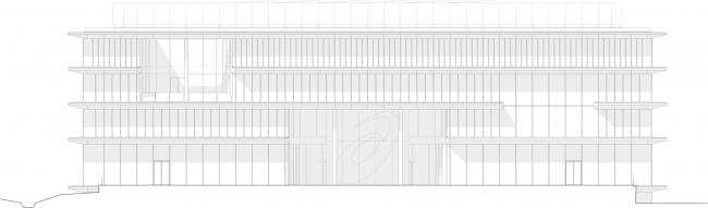 BIM建筑|流利简练的悬挑屋檐与玻璃的联合应用：ASICS荷兰总部年夜楼 / Powerhouse Company