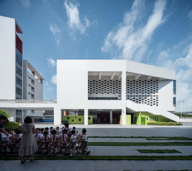 BIM建筑|深圳前海三小 (荔湾小学) / 深圳年夜学建筑设计研讨院·元本体工作室