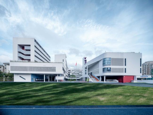 BIM建筑|深圳前海三小 (荔湾小学) / 深圳年夜学建筑设计研讨院·元本体工作室
