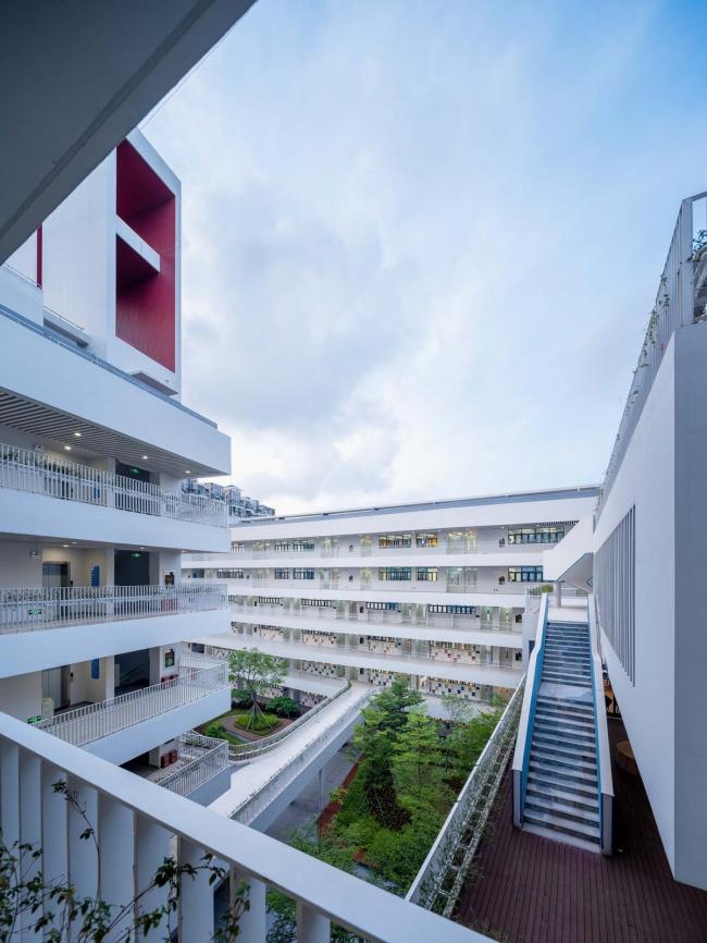 BIM建筑|深圳前海三小 (荔湾小学) / 深圳年夜学建筑设计研讨院·元本体工作室