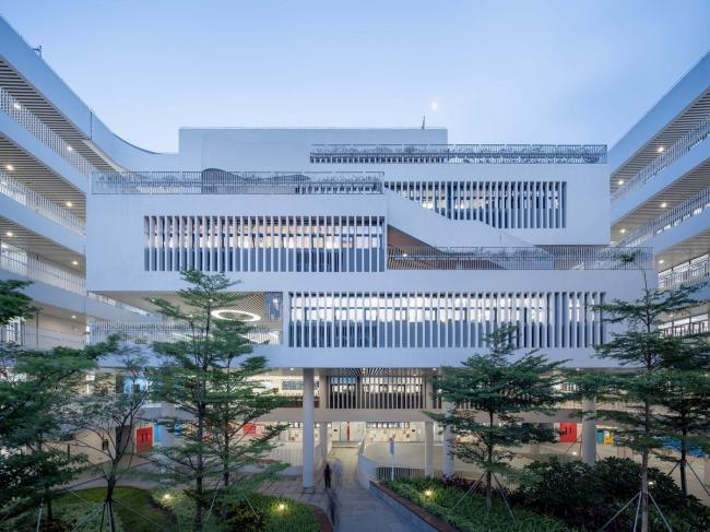 BIM建筑|深圳前海三小 (荔湾小学) / 深圳年夜学建筑设计研讨院·元本体工作室