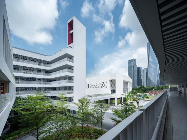 BIM建筑|深圳前海三小 (荔湾小学) / 深圳年夜学建筑设计研讨院·元本体工作室