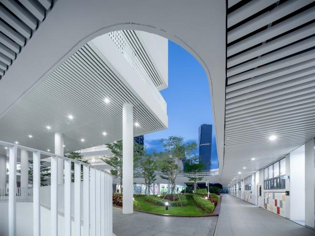 BIM建筑|深圳前海三小 (荔湾小学) / 深圳年夜学建筑设计研讨院·元本体工作室