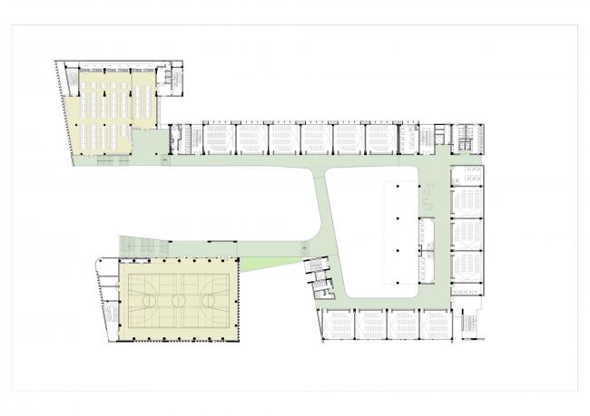 BIM建筑|深圳前海三小 (荔湾小学) / 深圳年夜学建筑设计研讨院·元本体工作室