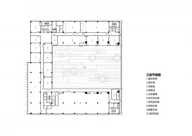 BIM建筑|是曲活动，展示科技感：广州白云国际机场综合信息年夜楼 / 武汉中合元创立筑设计