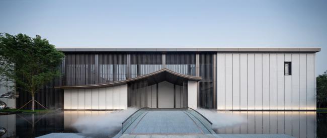 BIM建筑|以赣南文脉为脊，承宋清文韵之真——赣州雍景湾 / PTA上海柏涛