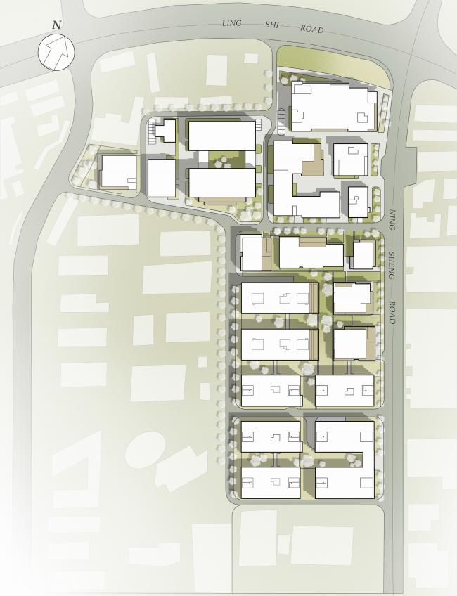 BIM建筑|年夜宁中间广场三期+PHILIPS飞利浦年夜中华区总部园区 / COLORFULL昱景设计