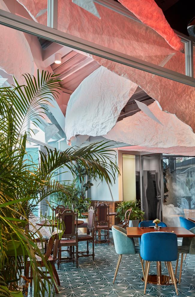 BIM建筑|光影活动的云中餐厅 / SODA建筑师事务所