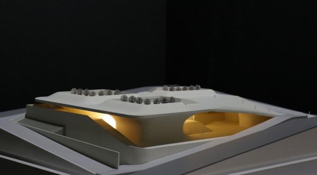 BIM建筑|Next Office 设计萨德拉艺术家论坛，回应古代波斯砖石建造技巧