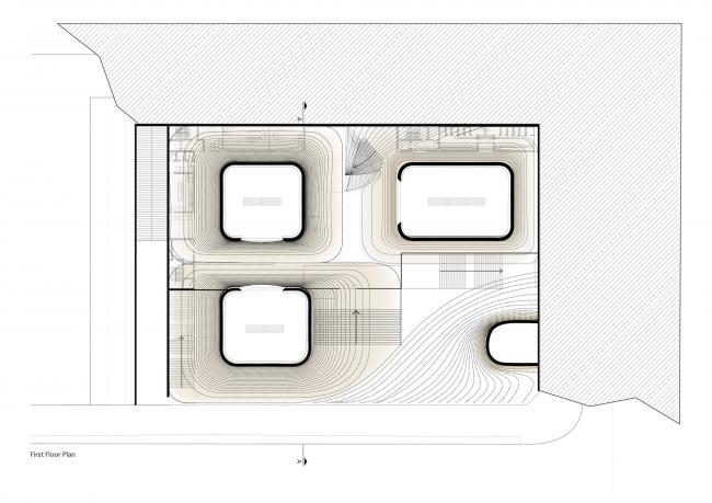 BIM建筑|Next Office 设计萨德拉艺术家论坛，回应古代波斯砖石建造技巧