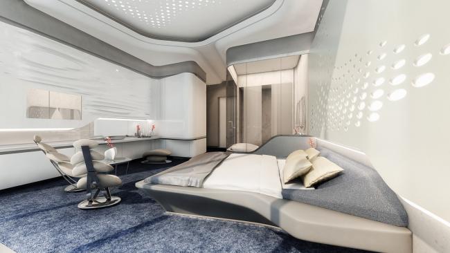 BIM建筑|迪拜奥普斯酒店 / 扎哈·哈迪德建筑事务所