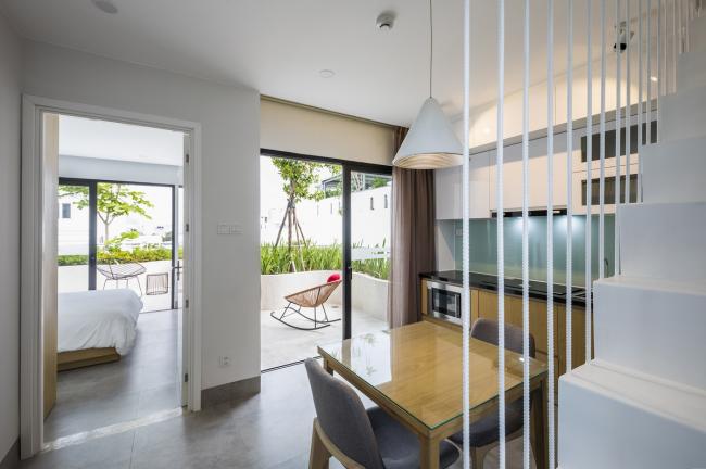 BIM建筑|安静葱茏，错落有致的梯田天台：越南花圃公寓 / Ho Khue Architects