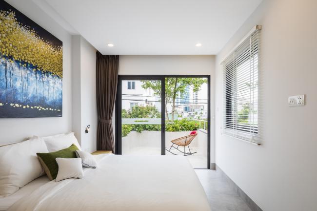 BIM建筑|安静葱茏，错落有致的梯田天台：越南花圃公寓 / Ho Khue Architects