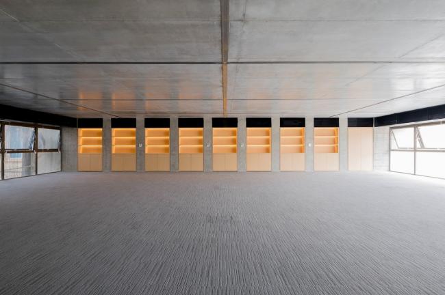 BIM建筑|OpenAsia 团体总部，两个焦点筒吊起的桥梁办公楼 / G8A Architecture & UrbanPlanning