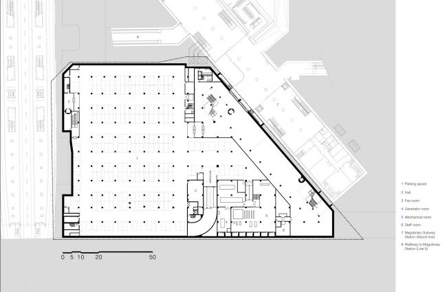 BIM建筑|流转曲线，好像衣袂飘带——麻谷中间广场 / Wooridongin Architects