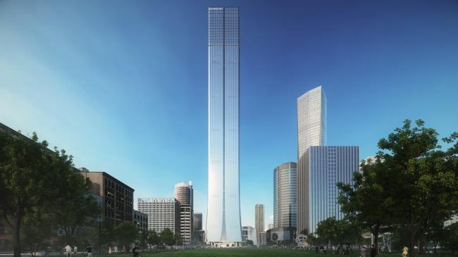 BIM建筑|南京筑印——Aedas以印章为灵感打造南京新天际线