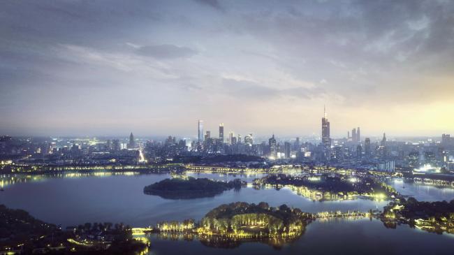 BIM建筑|南京筑印——Aedas以印章为灵感打造南京新天际线