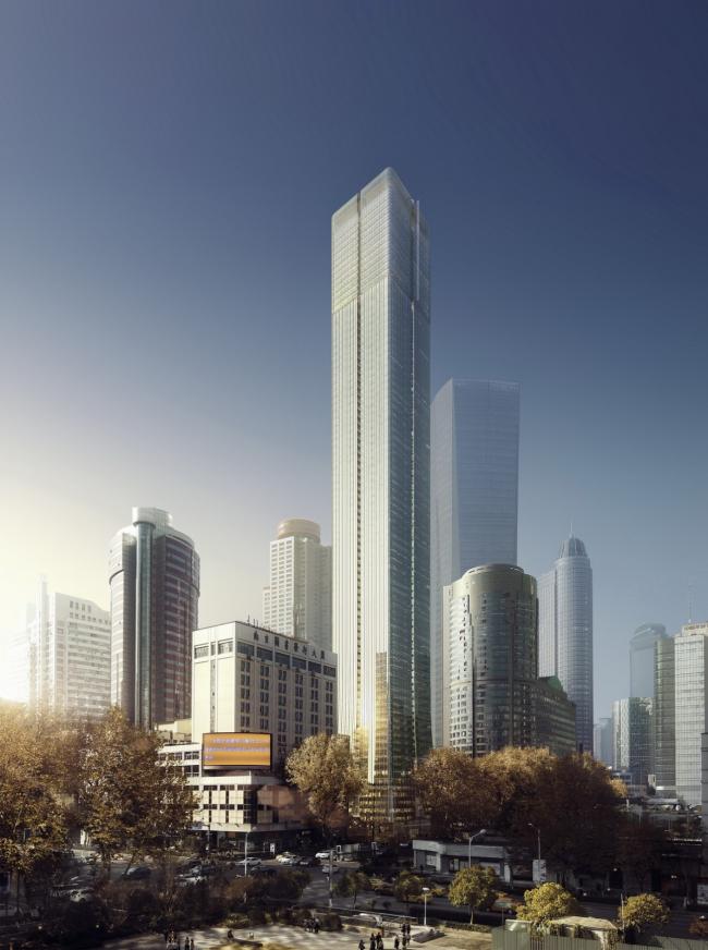 BIM建筑|南京筑印——Aedas以印章为灵感打造南京新天际线