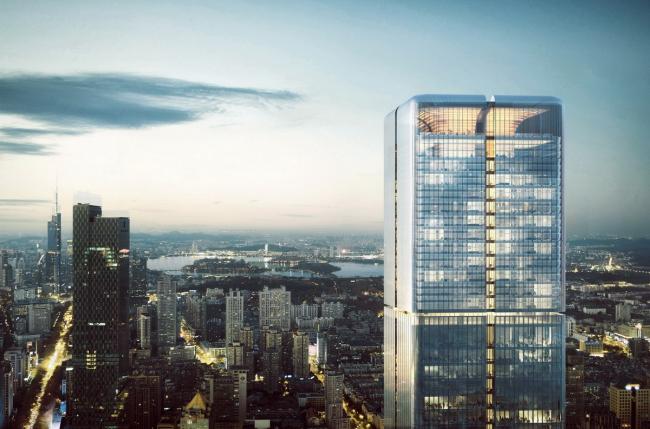 BIM建筑|南京筑印——Aedas以印章为灵感打造南京新天际线