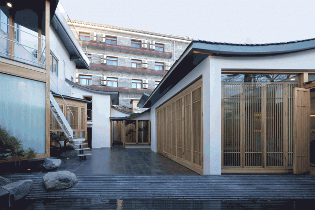 BIM建筑|层林叠浪，长亭卧波：北京繁殖小院 / 介介工作室