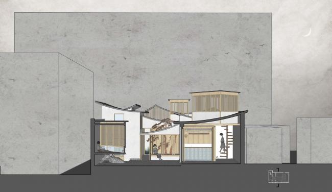 BIM建筑|层林叠浪，长亭卧波：北京繁殖小院 / 介介工作室