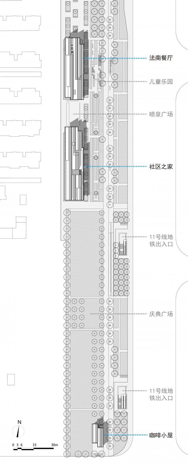 BIM建筑|家的延长：云锦路运动之家 / 山川秀建筑事务所