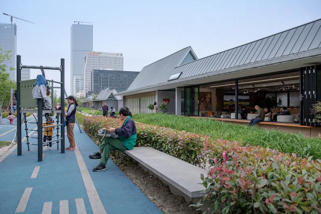 BIM建筑|家的延长：云锦路运动之家 / 山川秀建筑事务所