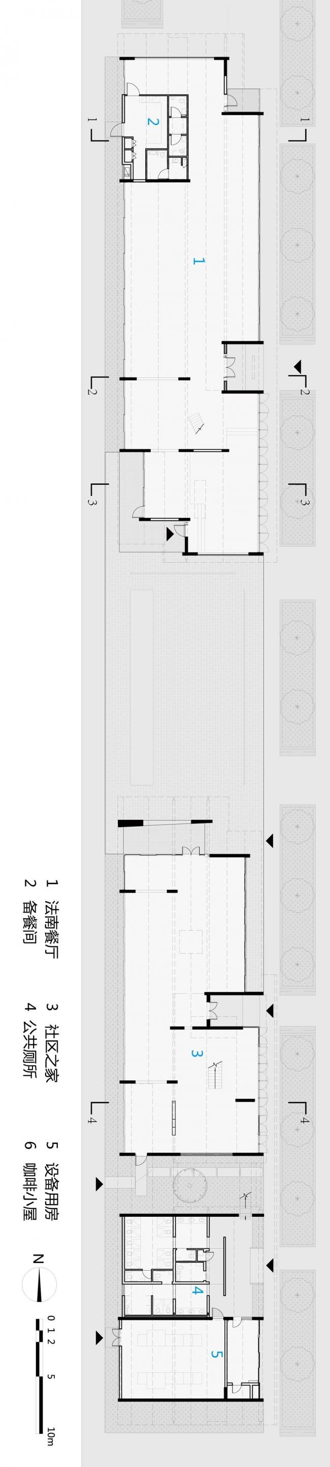 BIM建筑|家的延长：云锦路运动之家 / 山川秀建筑事务所