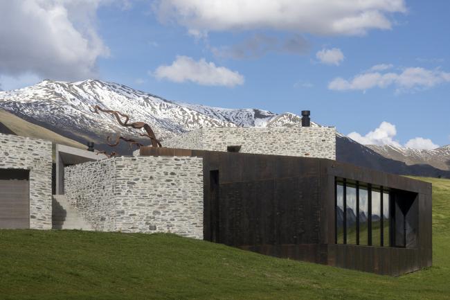 BIM建筑|原始朴实，布满天然雕塑美：Arrowtown 之家 / RTA工作室