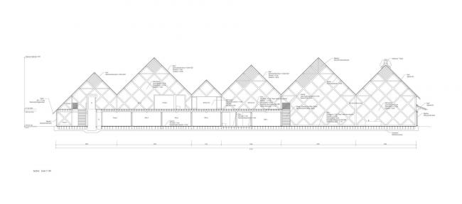 BIM建筑|持续屋脊如长龙卧野：日本富冈工商会 / 手塚贵晴建筑事务所