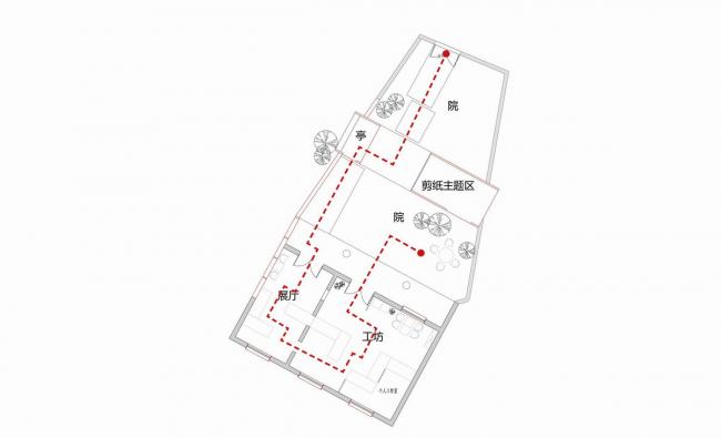 BIM建筑|剪纸艺坊&伴湖书吧 / 杭州森上建筑设计