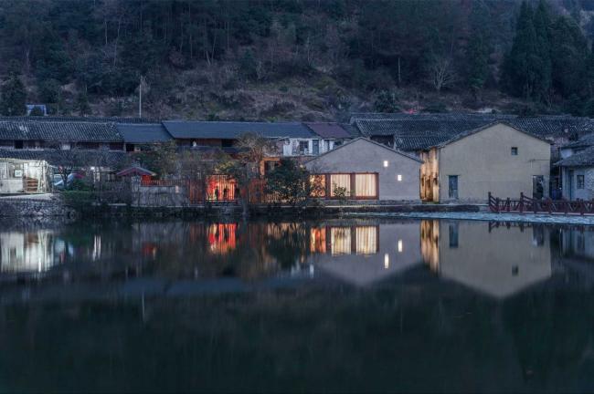 BIM建筑|剪纸艺坊&伴湖书吧 / 杭州森上建筑设计