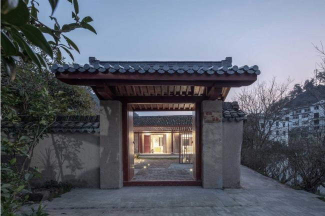 BIM建筑|剪纸艺坊&伴湖书吧 / 杭州森上建筑设计