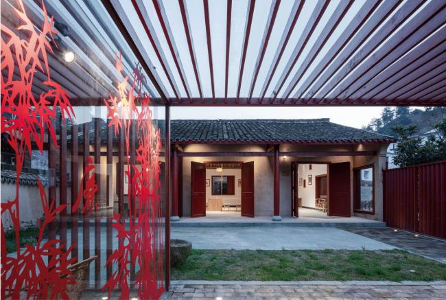 BIM建筑|剪纸艺坊&伴湖书吧 / 杭州森上建筑设计