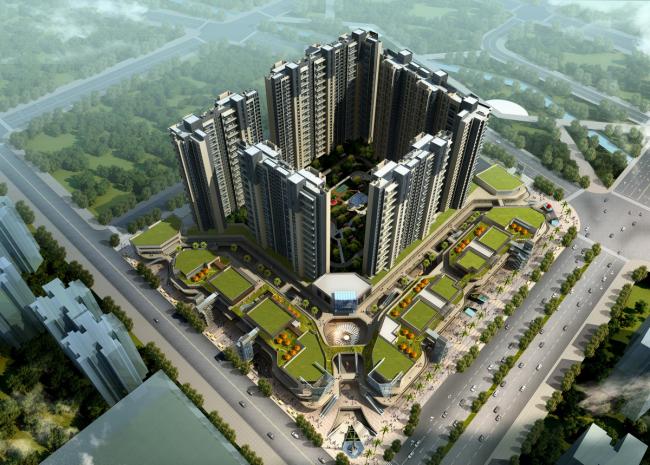 BIM建筑|社区营造 I 丛林里的街区——建发鹭洲里 / 基准方中建筑设计