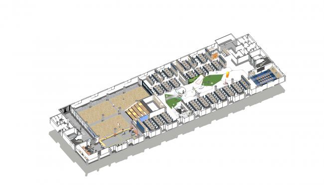 BIM建筑|东方启明星办公室，北京 / 不雅町立异研讨所