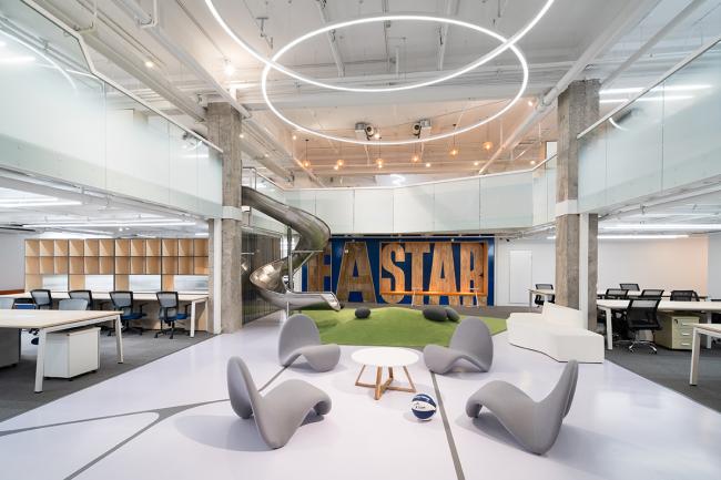 BIM建筑|东方启明星办公室，北京 / 不雅町立异研讨所