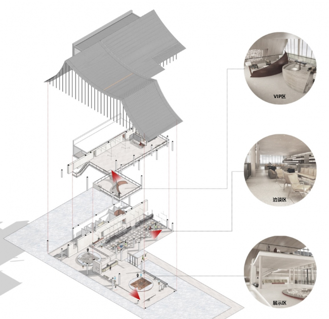 BIM建筑|交错时空 | 可以浏览的城市展厅 / 天华建筑设计