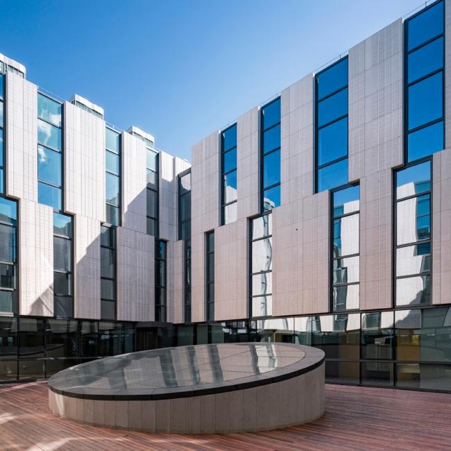 BIM建筑|清华年夜学法学院藏书楼 / KOKAISTUDIOS