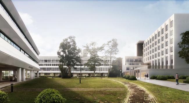 BIM建筑|喷鼻港中文年夜学结合书院宿舍楼设计（比赛计划） / AG汇创国际