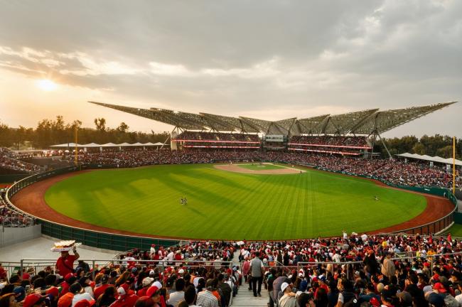 BIM建筑|如富有穿透力的三叉戟：Alfredo Harp Helú 体育馆 / FGP Atelier, Taller ADG