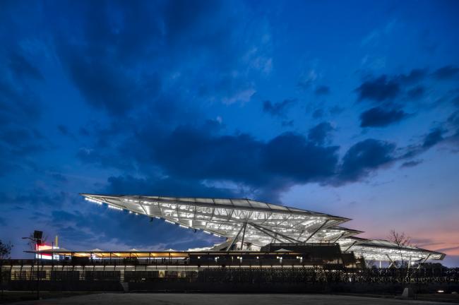 BIM建筑|如富有穿透力的三叉戟：Alfredo Harp Helú 体育馆 / FGP Atelier, Taller ADG