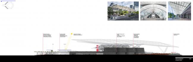 BIM建筑|如富有穿透力的三叉戟：Alfredo Harp Helú 体育馆 / FGP Atelier, Taller ADG