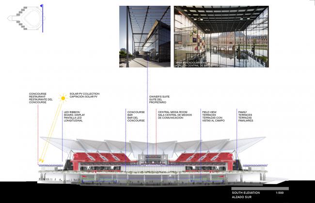 BIM建筑|如富有穿透力的三叉戟：Alfredo Harp Helú 体育馆 / FGP Atelier, Taller ADG